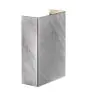 Nordlux Fold 10 Applique Murale Acier Argent Up & Down 7.5W 225lm - 830 Blanc Chaud